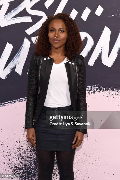 Actress DeWanda Wise poses during Glamour Celebrates 2017 Women Of The Year Live Summit at Brooklyn Museum on November 13, 2017 in New York City.