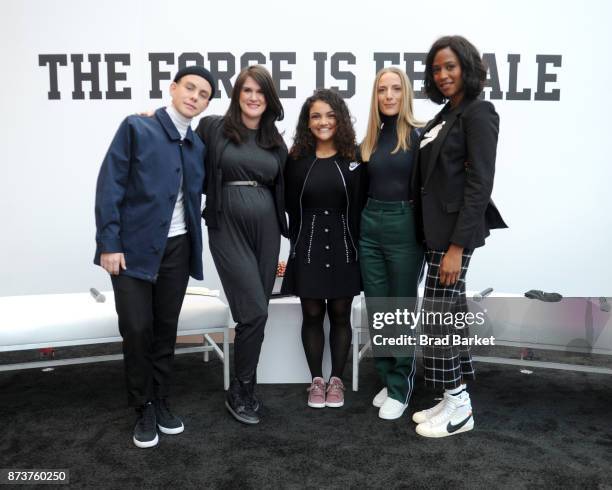 Skateboarding World Champion Lacey Baker, Senior Health & Wellness Editor Sara Gaynes Levy, Olympic Gold Medalist Laurie Hernandez, Senior Design...