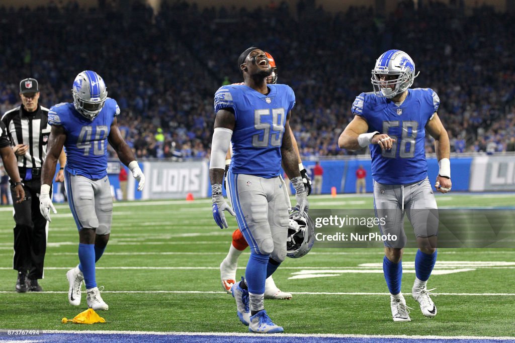 Cleveland Browns v Detroit Lions