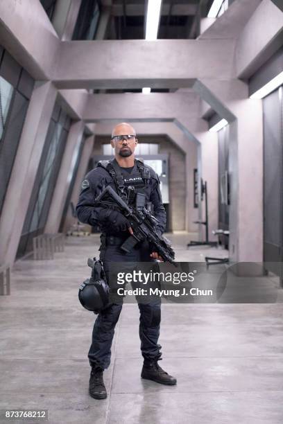 Actor of CBS's 'SWAT' Shemar Moore is photographed for Los Angeles Times on October 19, 2017 in Los Angeles, California. PUBLISHED IMAGE. CREDIT MUST...