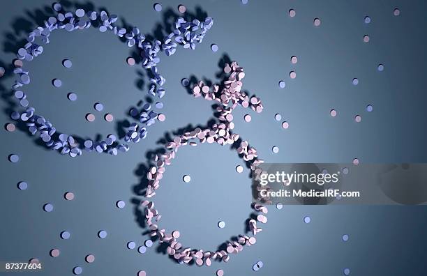 hormonal therapy - hormone therapy stock illustrations