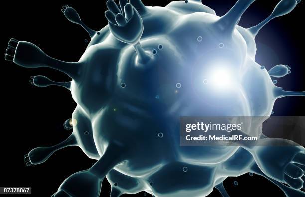 hiv - glycoprotein stock illustrations