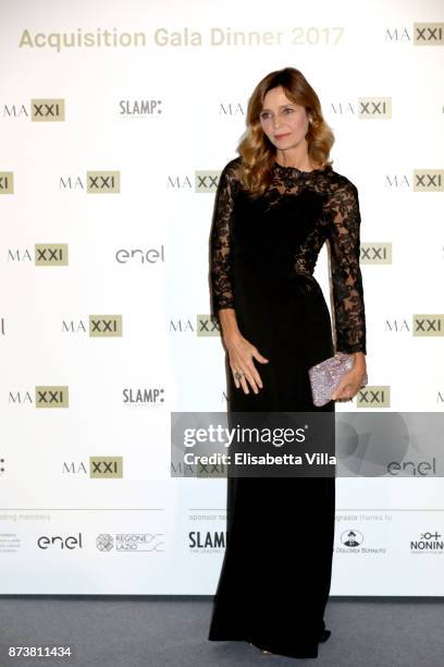 Eliana Miglio attends MAXXI Acquisition Gala Dinner 2017 at Maxxi on November 13, 2017 in Rome, Italy.