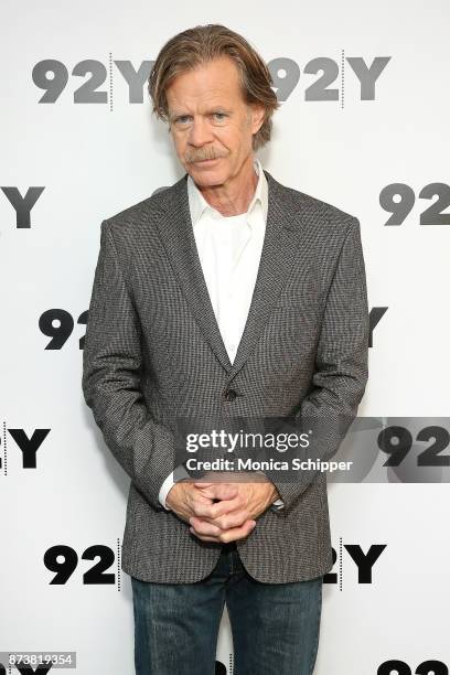 Actor William H. Macy attends 92nd Street Y Presents William H. Macy at 92nd Street Y on November 13, 2017 in New York City.