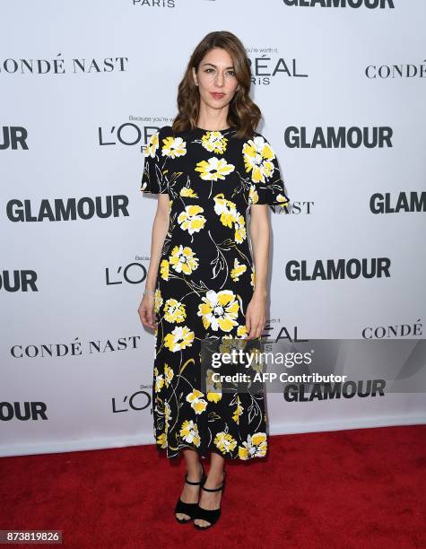 Sofia Coppola attends Glamour's 2017 Women of The Year Awards at Kings Theatre on November 13, 2017 in Brooklyn, New York. / AFP PHOTO / ANGELA WEISS