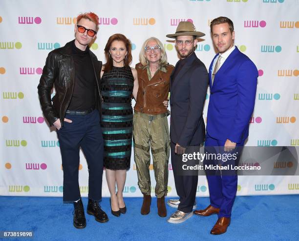 Daniel Donigan, Donna Murphy, Dr. Jane Aronson, Nico Tortorella and Dan Amboyer attend the Worldwide Orphans 13th Annual Gala on November 13, 2017 at...
