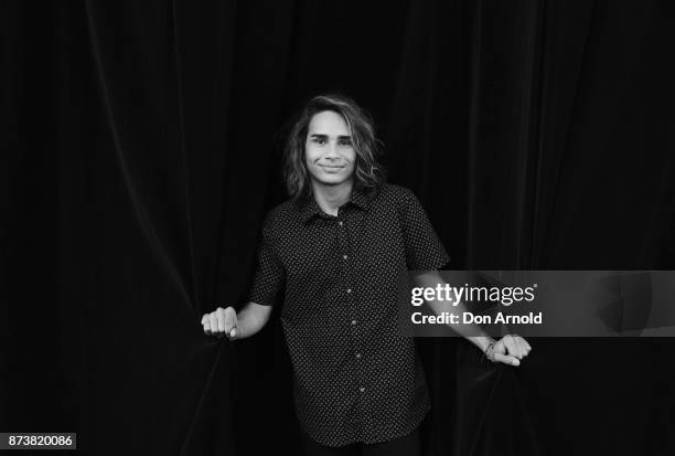 Isaiah Firebrace poses during the SBS 2018 Upfronts on November 14, 2017 in Sydney, Australia.