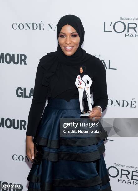 Ibtihaj Muhammad attends the 2017 Glamour Women of The Year Awards at Kings Theatre on November 13, 2017 in New York City.