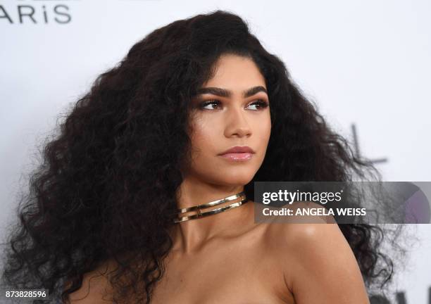 Zendaya attends Glamour's 2017 Women of The Year Awards at Kings Theatre on November 13, 2017 in Brooklyn, New York.