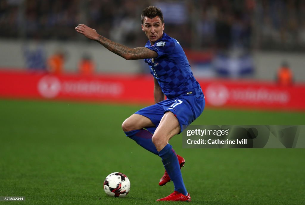 Greece v Croatia - FIFA 2018 World Cup Qualifier Play-Off: Second Leg