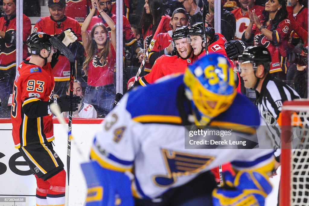 St Louis Blues v Calgary Flames