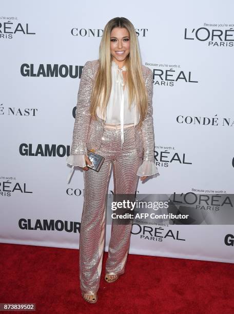 Rachel Platten attends Glamour's 2017 Women of The Year Awards at Kings Theatre on November 13, 2017 in Brooklyn, New York. / AFP PHOTO / ANGELA WEISS