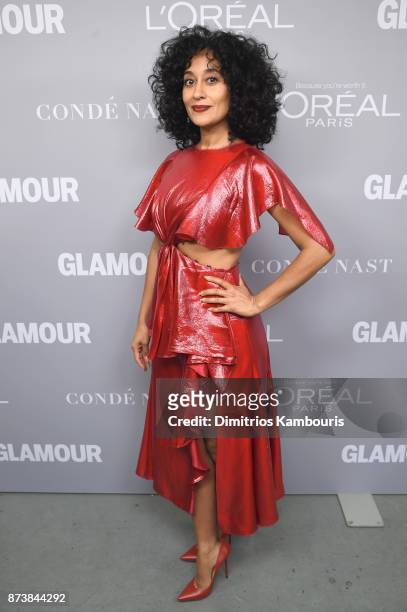 Tracee Ellis Ross poses backstage at Glamour's 2017 Women of The Year Awards at Kings Theatre on November 13, 2017 in Brooklyn, New York.