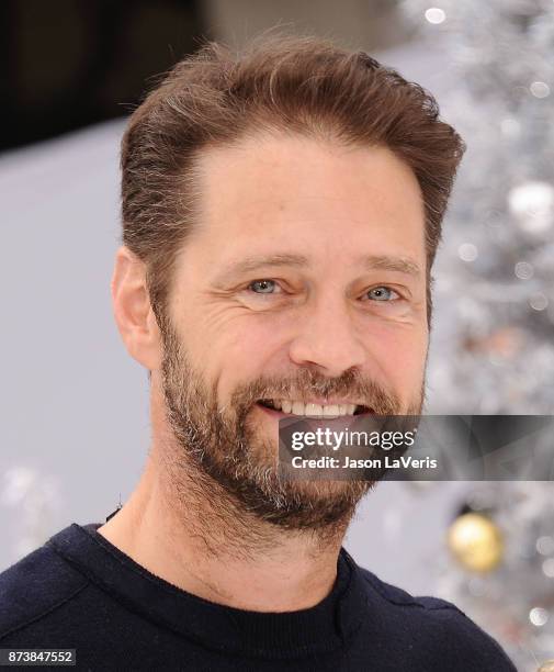 Actor Jason Priestley attends the premiere of "The Star" at Regency Village Theatre on November 12, 2017 in Westwood, California.