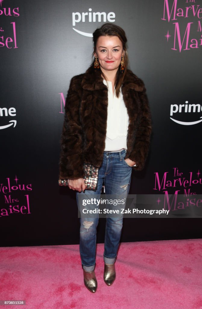 Actress Alison Wright attends "The Marvelous Mrs. Maisel" New York