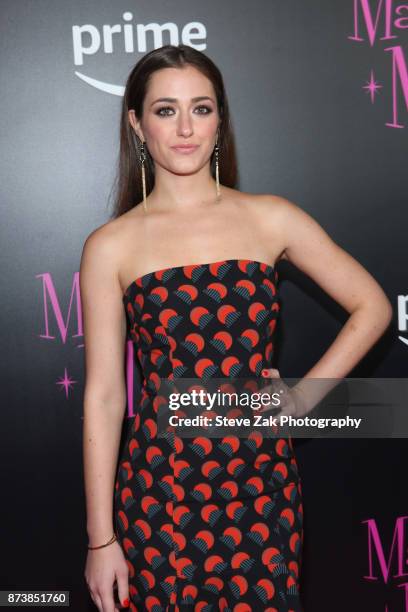 Actress Lilli Stein attends "The Marvelous Mrs. Maisel" New York Premiere at Village East Cinema on November 13, 2017 in New York City.