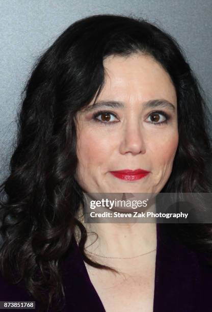 Actress Alex Borstein attends "The Marvelous Mrs. Maisel" New York Premiere at Village East Cinema on November 13, 2017 in New York City.