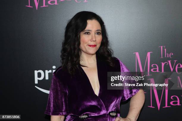 Actress Alex Borstein attends "The Marvelous Mrs. Maisel" New York Premiere at Village East Cinema on November 13, 2017 in New York City.