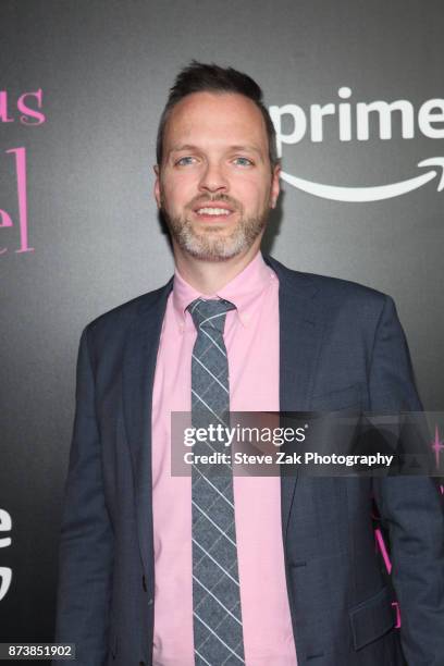 Co-Head of Current Series Marc Resteghini attends "The Marvelous Mrs. Maisel" New York Premiere at Village East Cinema on November 13, 2017 in New...