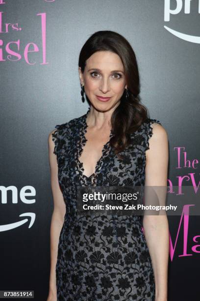 Actress Marin Hinkle attends "The Marvelous Mrs. Maisel" New York Premiere at Village East Cinema on November 13, 2017 in New York City.