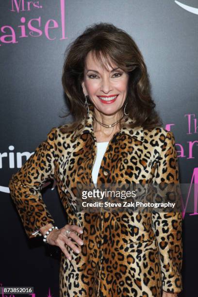 Actress Susan Lucci attends "The Marvelous Mrs. Maisel" New York Premiere at Village East Cinema on November 13, 2017 in New York City.