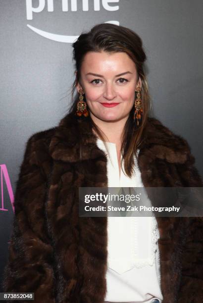 Actress Alison Wright attends "The Marvelous Mrs. Maisel" New York Premiere at Village East Cinema on November 13, 2017 in New York City.