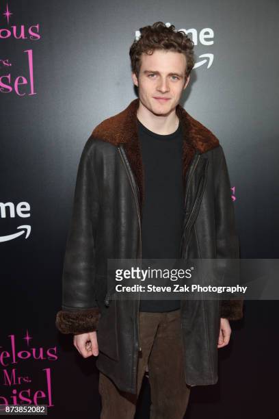 Actor Ben Rosenfield attends "The Marvelous Mrs. Maisel" New York Premiere at Village East Cinema on November 13, 2017 in New York City.