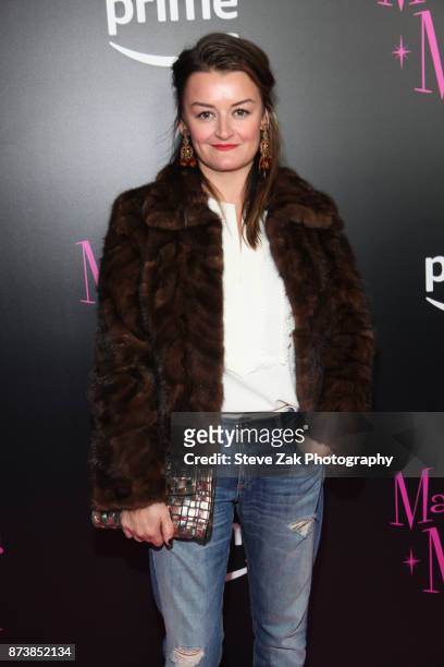 Actress Alison Wright attends "The Marvelous Mrs. Maisel" New York Premiere at Village East Cinema on November 13, 2017 in New York City.