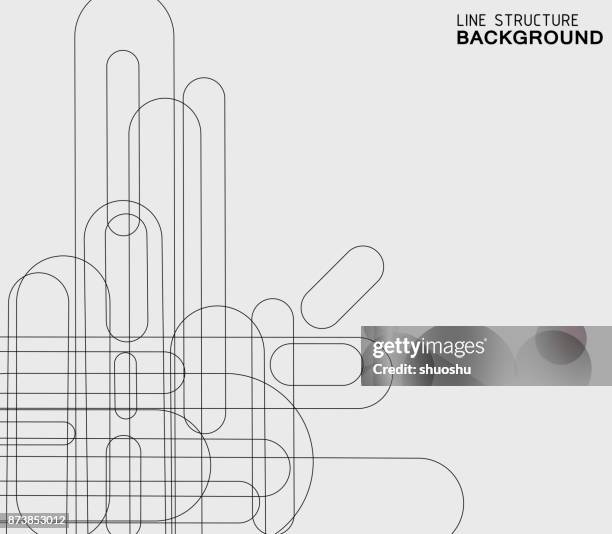 5 Line Structure Line Structure Background High-Res Vector Graphic - Getty Images