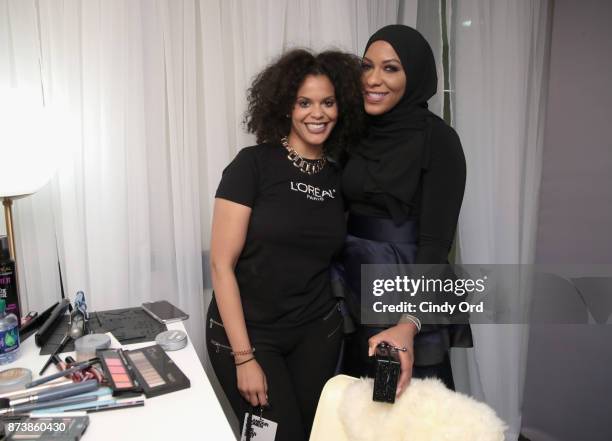 Ibtihaj Muhammad attends Glamour's 2017 Women of The Year Awards at Kings Theatre on November 13, 2017 in Brooklyn, New York.