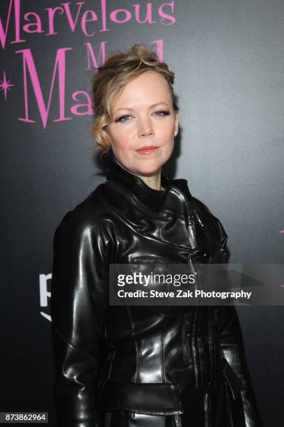 Actress Emily Bergl attends "The Marvelous Mrs. Maisel" New York Premiere at Village East Cinema on November 13, 2017 in New York City.