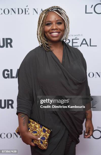 Patrisse Cullors attends Glamour's 2017 Women of The Year Awards at Kings Theatre on November 13, 2017 in Brooklyn, New York.
