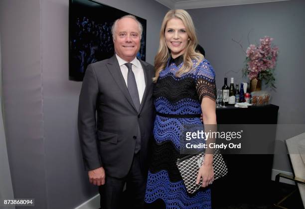 Bob Sauerberg and Alison Moore attend Glamour's 2017 Women of The Year Awards at Kings Theatre on November 13, 2017 in Brooklyn, New York.
