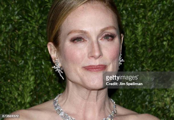 Actress Julianne Moore attends the 2017 Museum of Modern Art Film Benefit Tribute to herself at Museum of Modern Art on November 13, 2017 in New York...