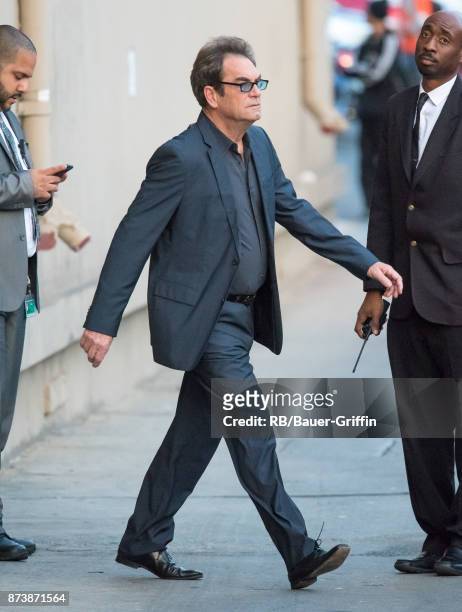 Huey Lewis is seen at 'Jimmy Kimmel Live' on November 13, 2017 in Los Angeles, California.