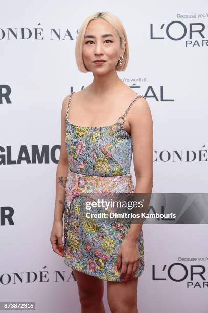 Greta Lee attends Glamour's 2017 Women of The Year Awards at Kings Theatre on November 13, 2017 in Brooklyn, New York.