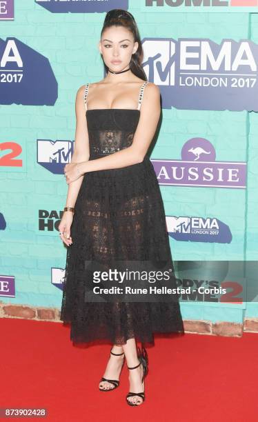 Madison Beer attends the MTV EMAs 2017 held at The SSE Arena, Wembley on November 12, 2017 in London, England. .