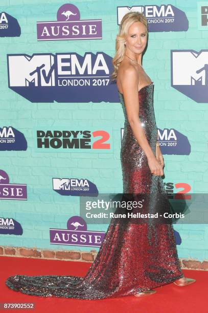 Victoria Hervey attends the MTV EMAs 2017 held at The SSE Arena, Wembley on November 12, 2017 in London, England. .