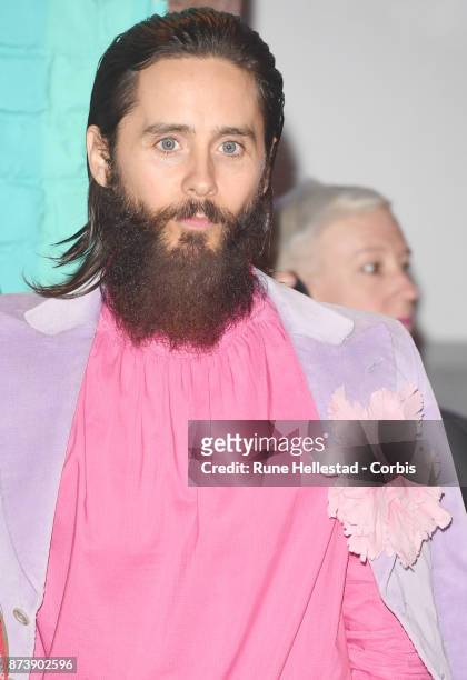 Jared Leto attends the MTV EMAs 2017 held at The SSE Arena, Wembley on November 12, 2017 in London, England. .