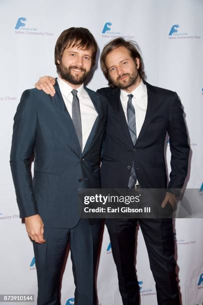 Matt Duffer and Ross Duffer attend Saban Community Clinic's 50th Anniversary Dinner Gala at The Beverly Hilton Hotel on November 13, 2017 in Beverly...