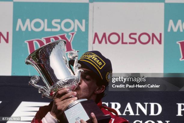 Jean Alesi, Grand Prix of Canada, Circuit Gilles Villeneuve, 11 June 1995.