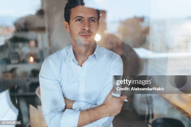 portrait of an entrepreneur - transparent wipe board stock pictures, royalty-free photos & images