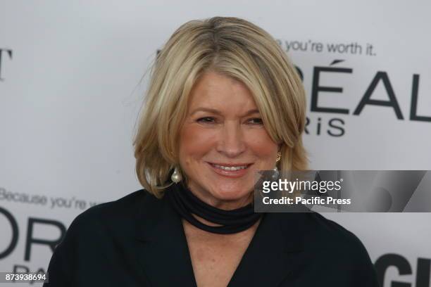 Entrepreneur and broadcaster Martha Stewart. For the first time ever, Glamour Magazine's Women of the Year Awards were held in Brooklyn's Kings...