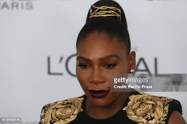 Tennis star Serena Williams. For the first time ever, Glamour Magazine's Women of the Year Awards were held in Brooklyn's Kings Theater honoring...