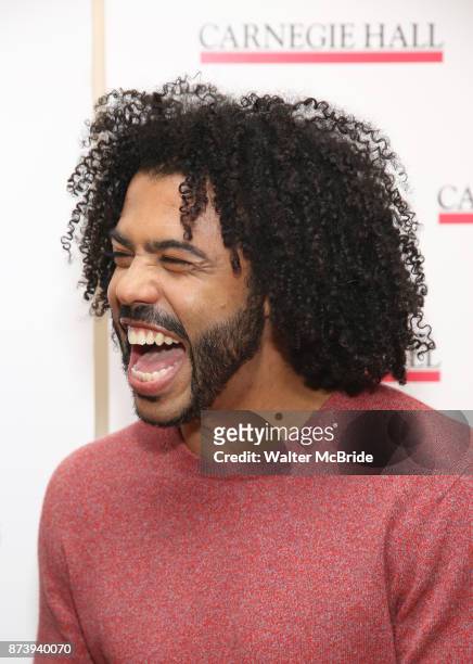 Daveed Diggs attends The Children's Monologues at Carnegie Hall on November 13, 2017 in New York City.