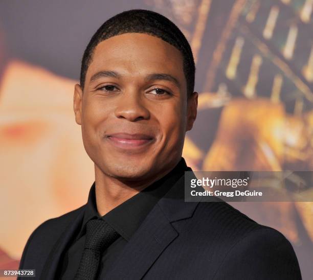 Ray Fisher arrives at the premiere of Warner Bros. Pictures' "Justice League" at Dolby Theatre on November 13, 2017 in Hollywood, California.