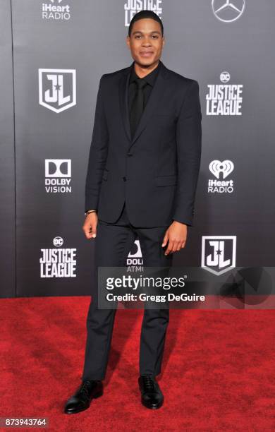 Ray Fisher arrives at the premiere of Warner Bros. Pictures' "Justice League" at Dolby Theatre on November 13, 2017 in Hollywood, California.