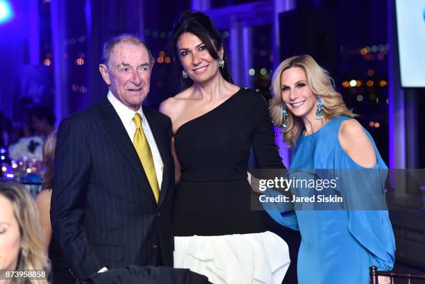 John Schumacher, Nazee Moinian, Randi Schatz attend AVENUE Altruism Awards Life Below Water Gala benefiting Mission Blue at the United Nations on...