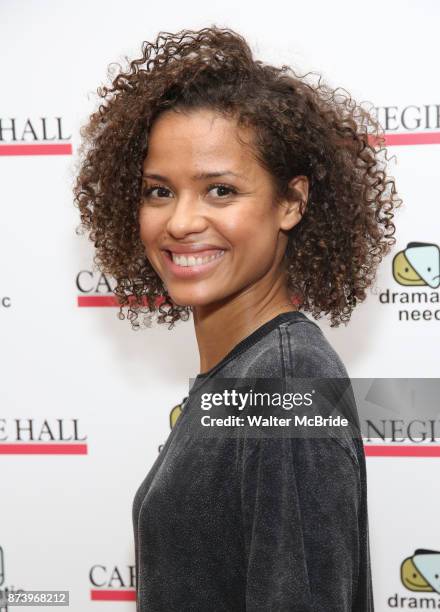 Gugu Mbatha-Raw attends The Children's Monologues at Carnegie Hall on November 13, 2017 in New York City.