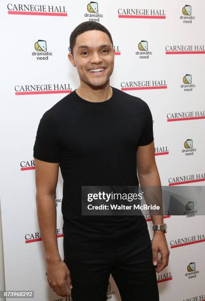 Trevor Noah attends The Children's Monologues at Carnegie Hall on November 13, 2017 in New York City.